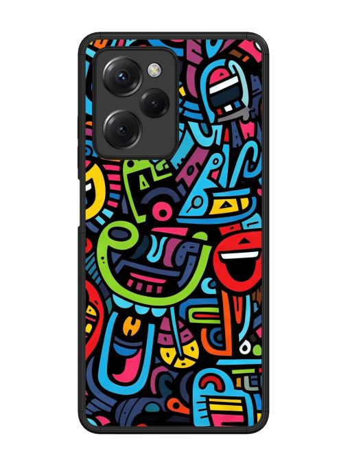 Doodlephoria Glossy Soft Edge Case for Poco X5 Pro (5G) Chachhi