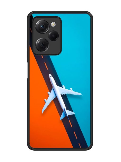 Skyward Bound Glossy Soft Edge Case for Poco X5 Pro (5G) Chachhi