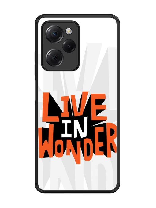 Wonder Burst Glossy Soft Edge Case for Poco X5 Pro (5G) Chachhi