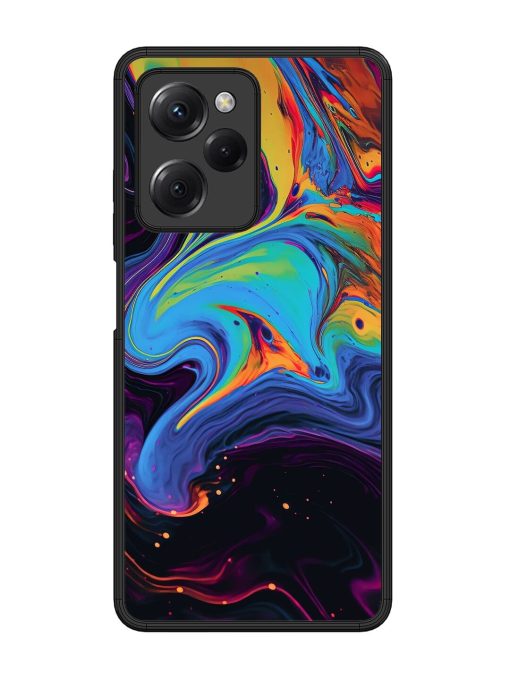 Liquid Dreamscape Glossy Soft Edge Case for Poco X5 Pro (5G) Chachhi