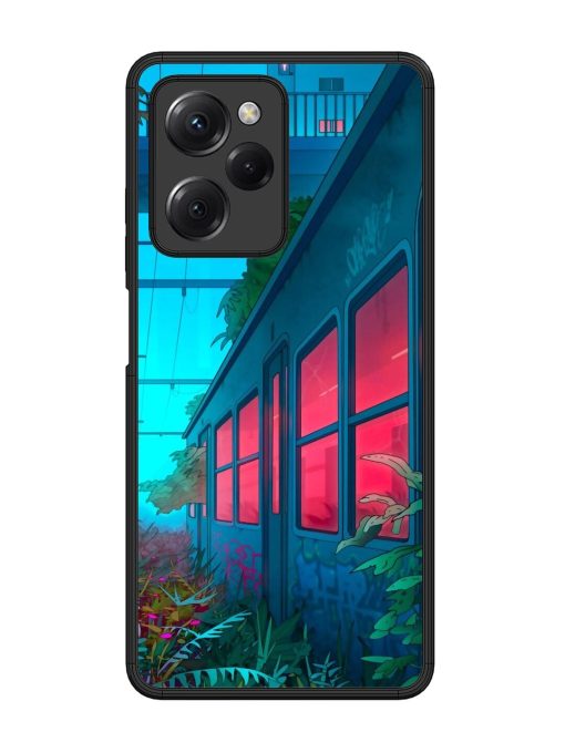 Urban Jungle Glossy Soft Edge Case for Poco X5 Pro (5G) Chachhi