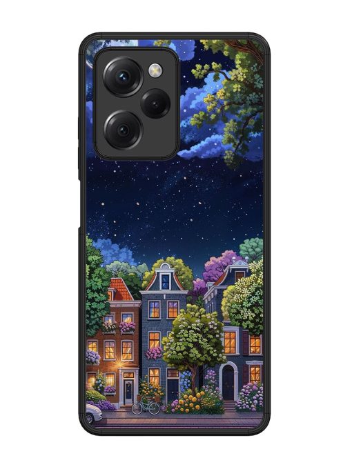 Moonlit Streets Glossy Soft Edge Case for Poco X5 Pro (5G) Chachhi