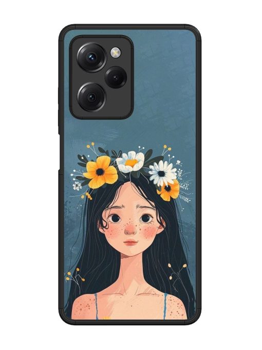 Gurl Art Glossy Soft Edge Case for Poco X5 Pro (5G) Chachhi