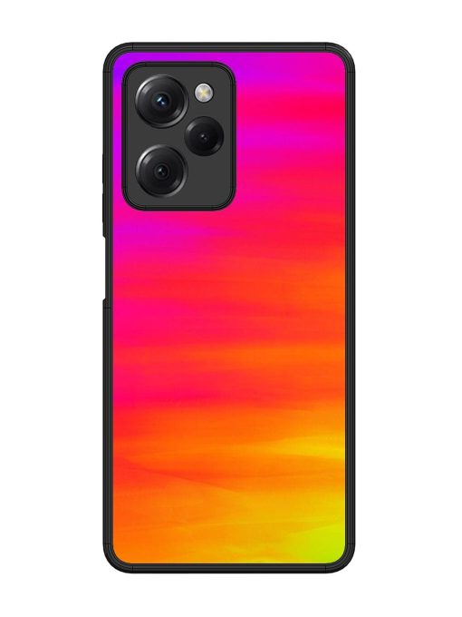 Neon Horizon Glossy Soft Edge Case for Poco X5 Pro (5G)