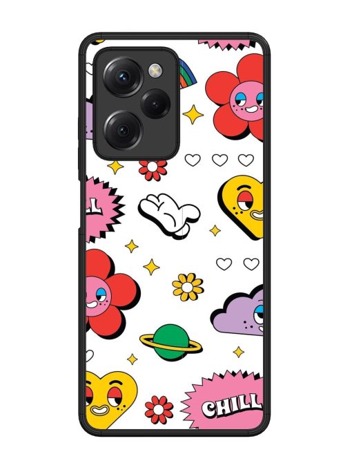 Whimsical Wonderland Glossy Soft Edge Case for Poco X5 Pro (5G) Chachhi