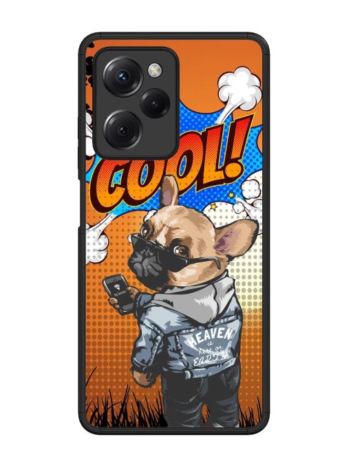 Cool Pup Glossy Soft Edge Case for Poco X5 Pro (5G) Chachhi