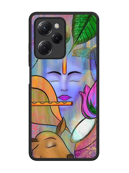 Divine Serenity Glossy Soft Edge Case for Poco X5 Pro (5G) Chachhi