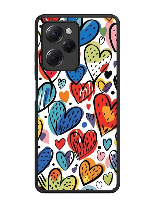 Heartfelt Harmony Glossy Soft Edge Case for Poco X5 Pro (5G)