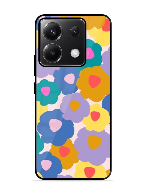 Flower Power Glossy Soft Edge Case for Poco X6 (5G)