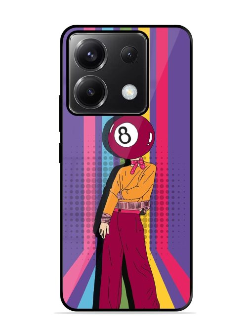 Eight Ball Fashionista Glossy Soft Edge Case for Poco X6 (5G)
