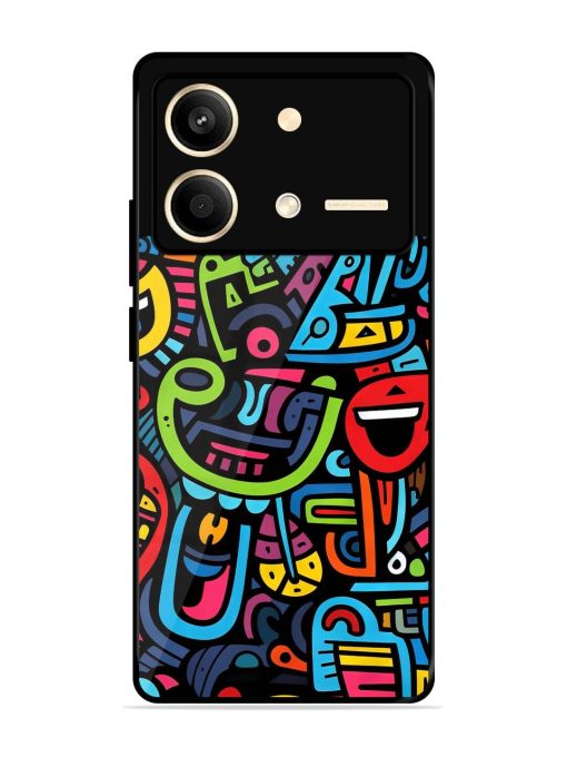 Doodlephoria Glossy Soft Edge Case for Poco X6 Neo (5G) Chachhi