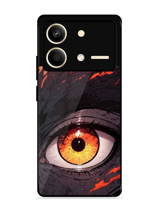 Inferno Gaze Glossy Soft Edge Case for Poco X6 Neo (5G) Chachhi