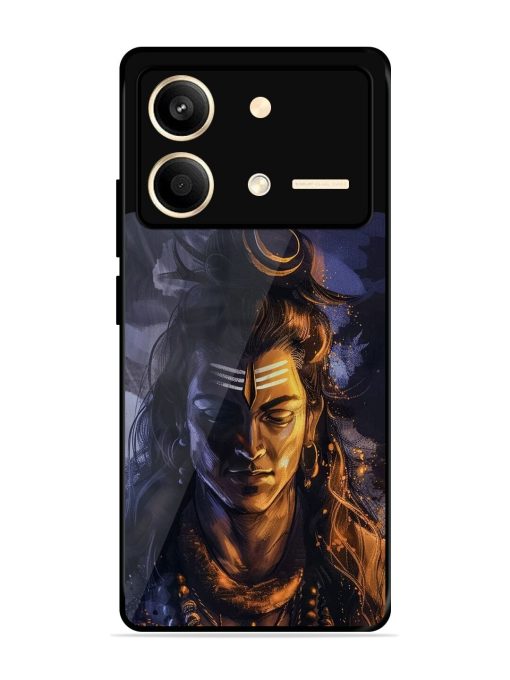 Lord Shiva Glossy Soft Edge Case for Poco X6 Neo (5G) Chachhi