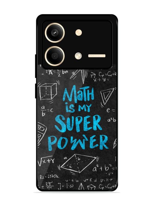 Math Magic Glossy Soft Edge Case for Poco X6 Neo (5G) Chachhi