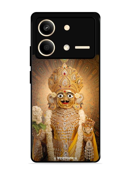 Hare Krishna Maharaj Glossy Soft Edge Case for Poco X6 Neo (5G) Chachhi