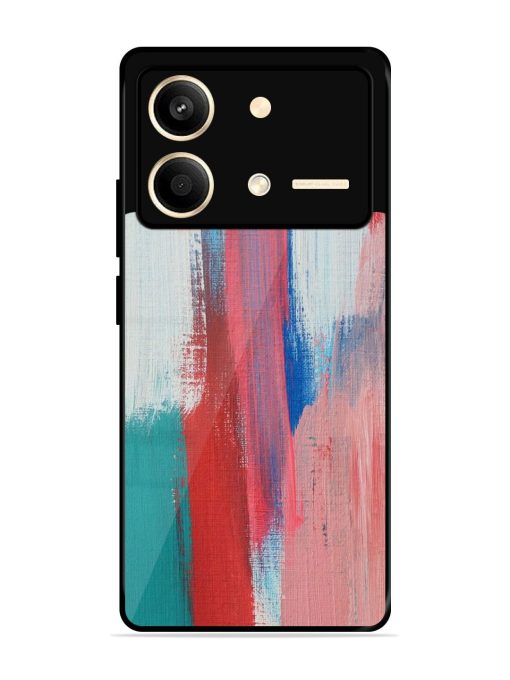 Colorful Chaos Glossy Soft Edge Case for Poco X6 Neo (5G) Chachhi