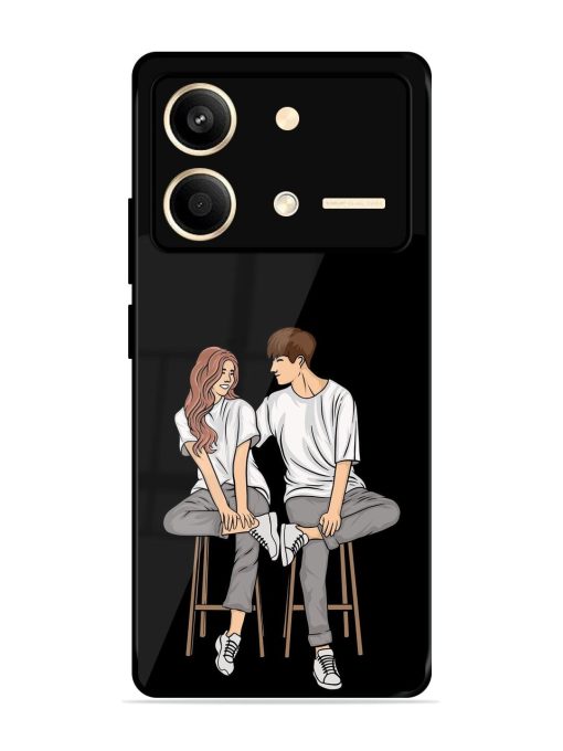 Soulful Connection Glossy Soft Edge Case for Poco X6 Neo (5G) Chachhi