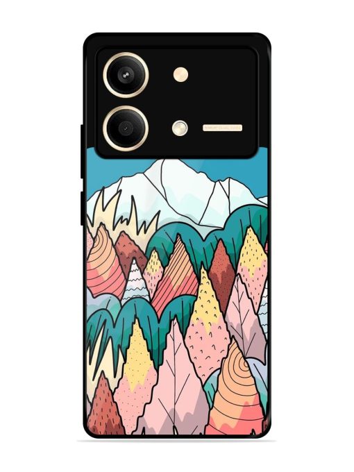 Mountain Dreamscape Glossy Soft Edge Case for Poco X6 Neo (5G) Chachhi