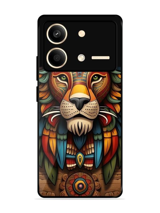 Aztec Majesty Glossy Soft Edge Case for Poco X6 Neo (5G) Chachhi