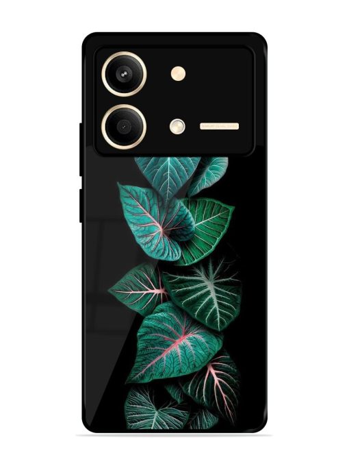 Emerald Elegance Glossy Soft Edge Case for Poco X6 Neo (5G) Chachhi