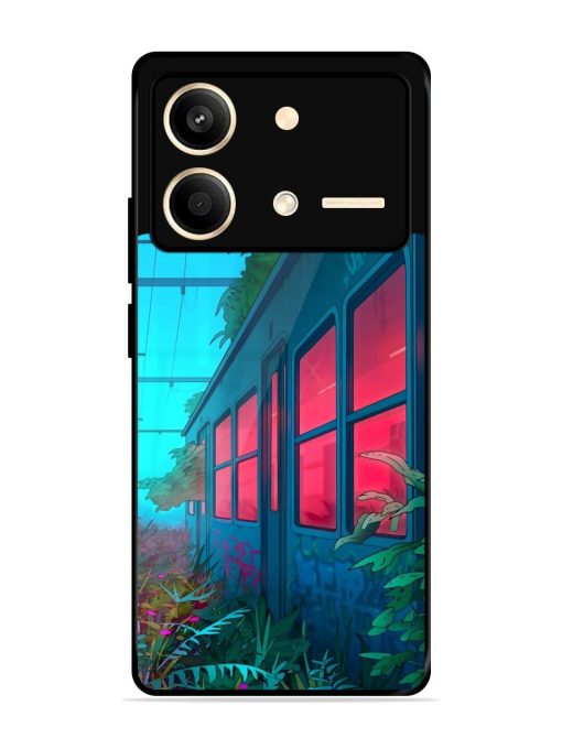 Urban Jungle Glossy Soft Edge Case for Poco X6 Neo (5G) Chachhi