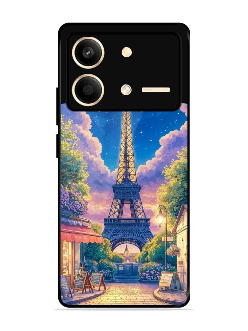 Twilight In Paris Glossy Soft Edge Case for Poco X6 Neo (5G) Chachhi