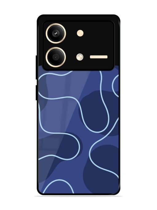 Midnight Maze Glossy Soft Edge Case for Poco X6 Neo (5G) Chachhi