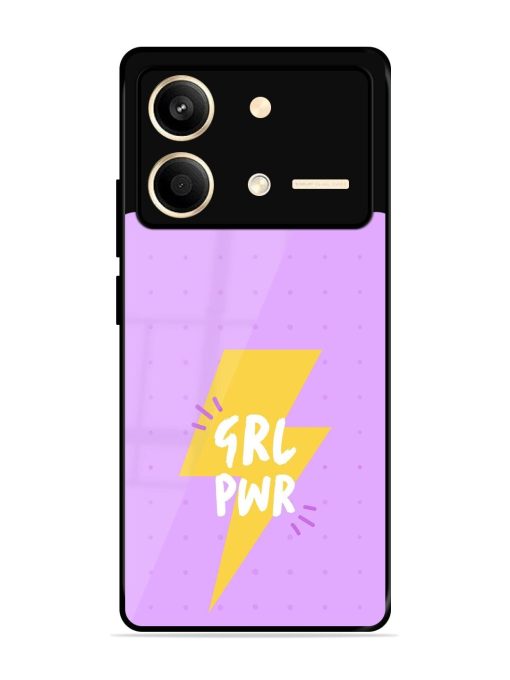 Girl Power Spark Glossy Soft Edge Case for Poco X6 Neo (5G) Chachhi