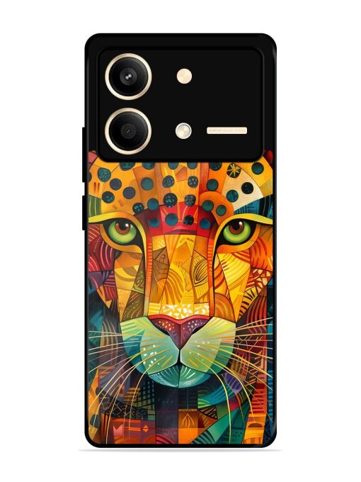 Mosaic Majesty Glossy Soft Edge Case for Poco X6 Neo (5G) Chachhi