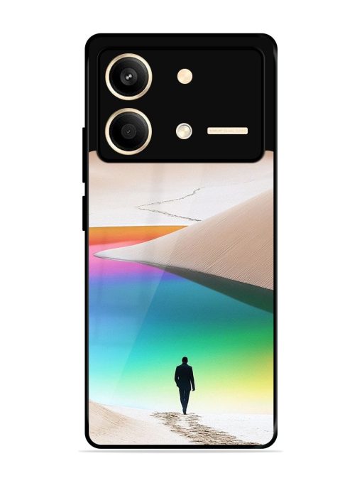 Desert Dreams Glossy Soft Edge Case for Poco X6 Neo (5G) Chachhi