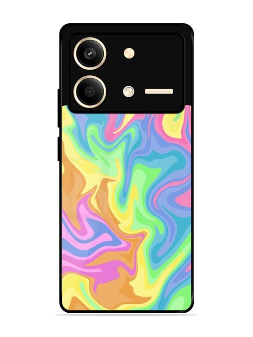 Whimsical Swirl Glossy Soft Edge Case for Poco X6 Neo (5G) Chachhi