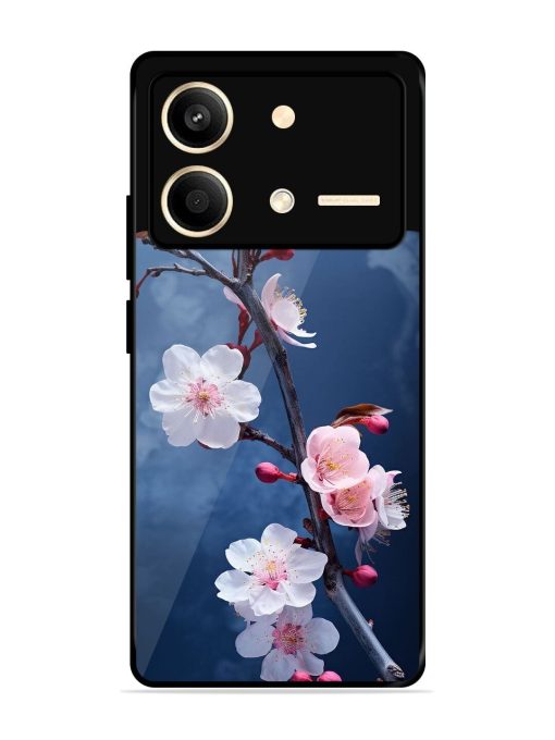 Delicate Blossoms Glossy Soft Edge Case for Poco X6 Neo (5G) Chachhi