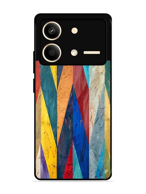 Abstract Tapestry Glossy Soft Edge Case for Poco X6 Neo (5G) Chachhi