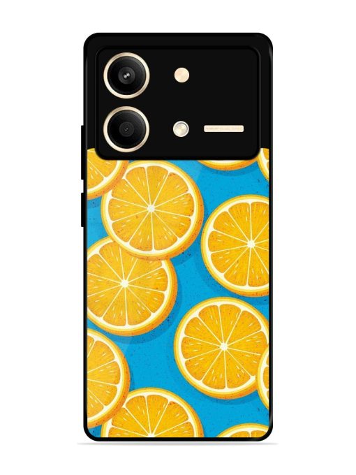 Citrus Symphony Glossy Soft Edge Case for Poco X6 Neo (5G) Chachhi