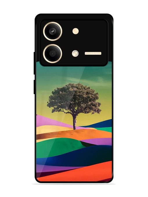 Rainbow'S Lone Sentinel Glossy Soft Edge Case for Poco X6 Neo (5G) Chachhi