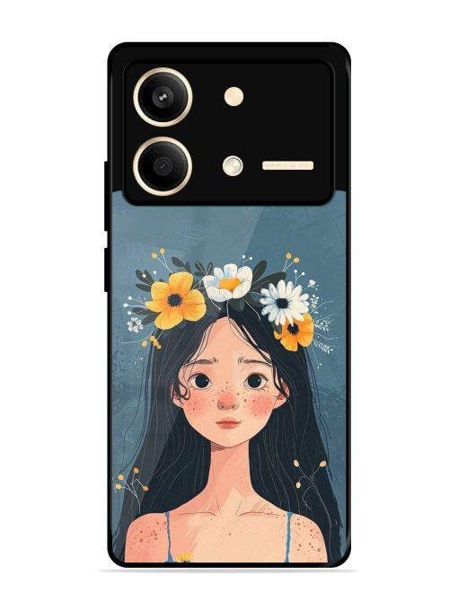 Gurl Art Glossy Soft Edge Case for Poco X6 Neo (5G) Chachhi