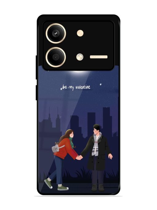 Moonlight Proposal Glossy Soft Edge Case for Poco X6 Neo (5G) Chachhi