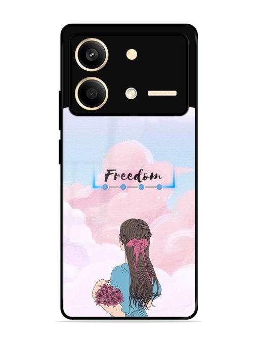 Skyward Dreams Glossy Soft Edge Case for Poco X6 Neo (5G) Chachhi