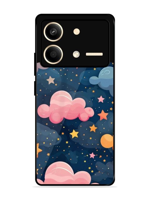 Twinkling Dreams Glossy Soft Edge Case for Poco X6 Neo (5G) Chachhi