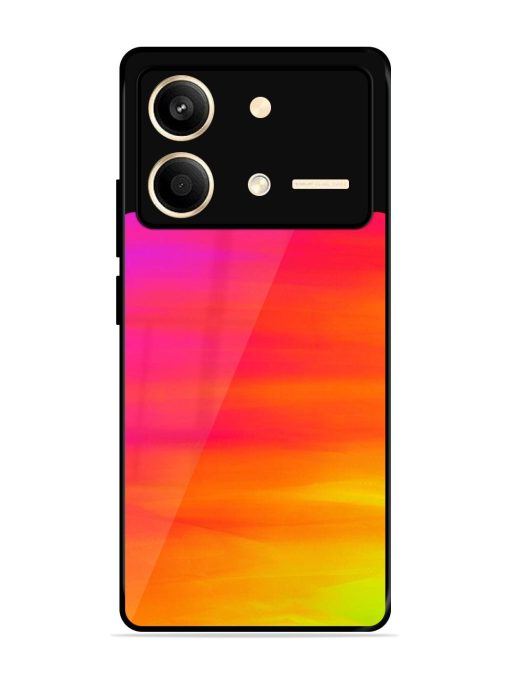 Neon Horizon Glossy Soft Edge Case for Poco X6 Neo (5G) Chachhi