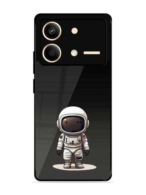 Neon Astronaut Glossy Soft Edge Case for Poco X6 Neo (5G) Chachhi