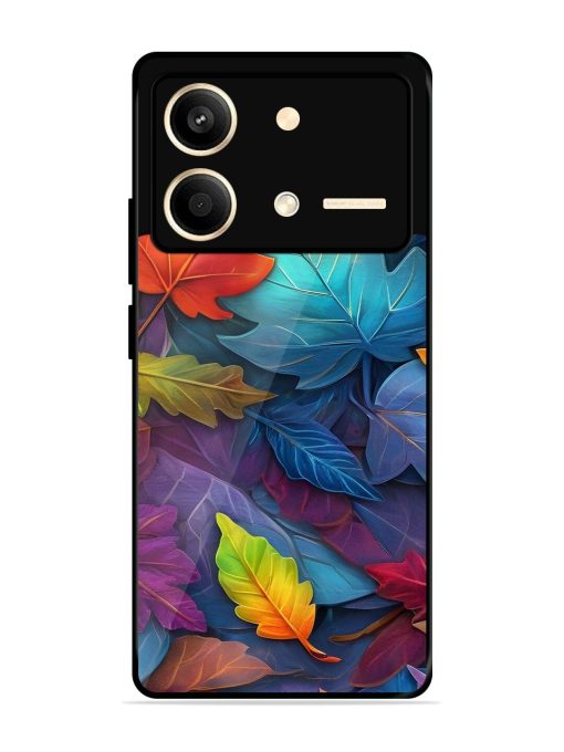 Autumn'S Embrace Glossy Soft Edge Case for Poco X6 Neo (5G) Chachhi