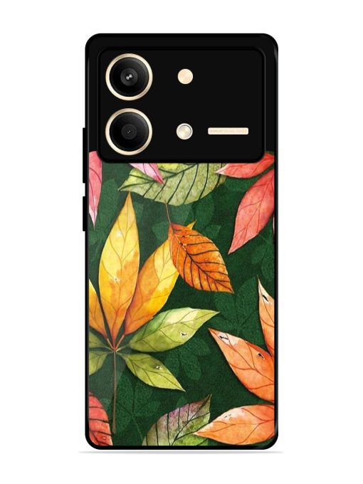 Autumn'S Embrace Glossy Soft Edge Case for Poco X6 Neo (5G) Chachhi