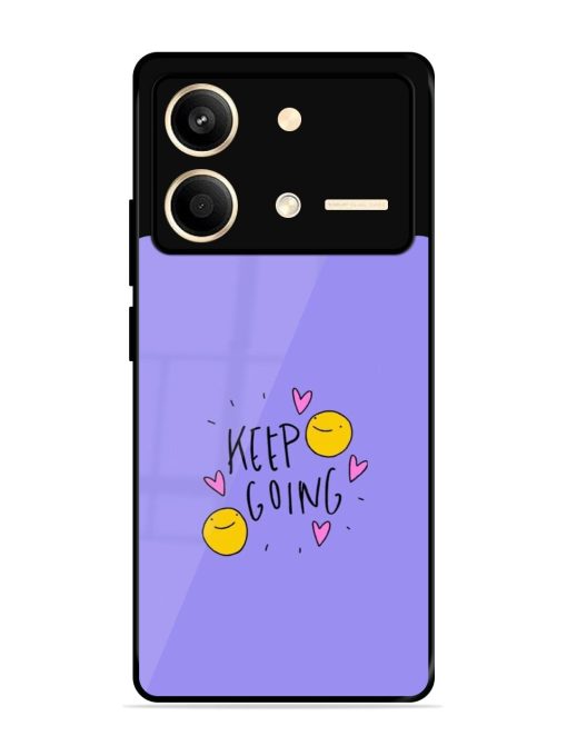 Smiling Through It All Glossy Soft Edge Case for Poco X6 Neo (5G) Chachhi