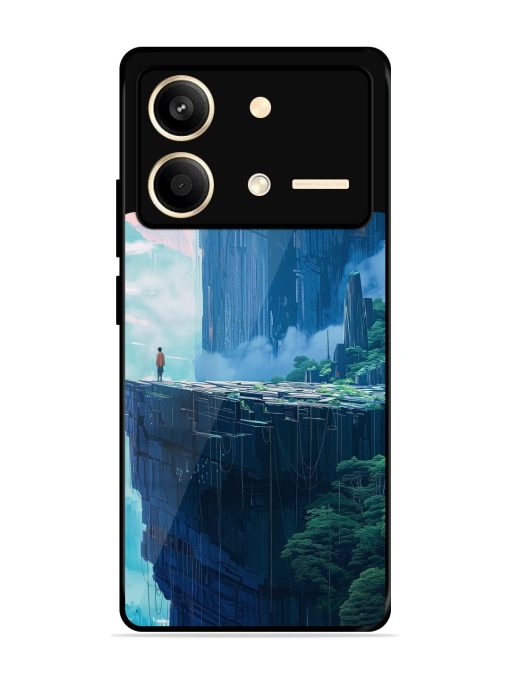 Solitude In The Sky Glossy Soft Edge Case for Poco X6 Neo (5G) Chachhi