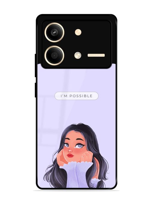 Im Possible Glossy Soft Edge Case for Poco X6 Neo (5G) Chachhi