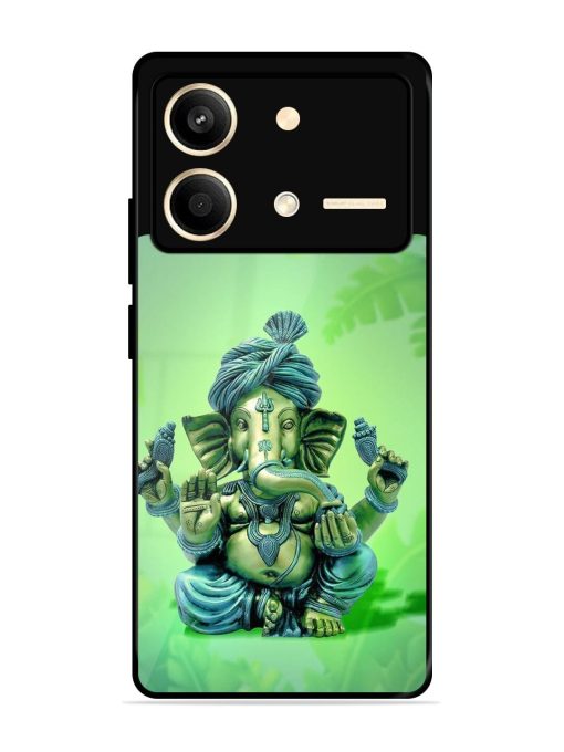 Ganesha, The Remover Of Obstacles Glossy Soft Edge Case for Poco X6 Neo (5G) Chachhi