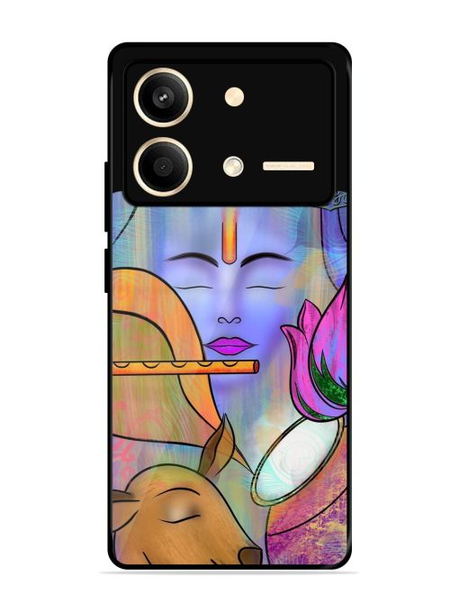 Divine Serenity Glossy Soft Edge Case for Poco X6 Neo (5G) Chachhi