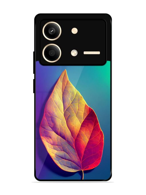 Autumn'S Embrace Glossy Soft Edge Case for Poco X6 Neo (5G) Chachhi