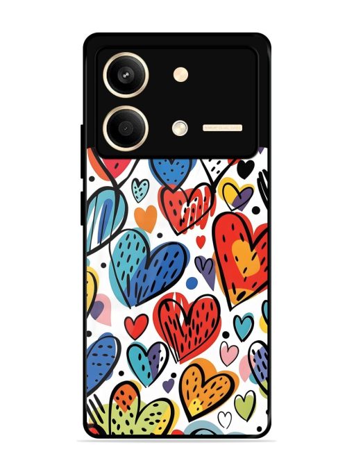 Heartfelt Harmony Glossy Soft Edge Case for Poco X6 Neo (5G) Chachhi